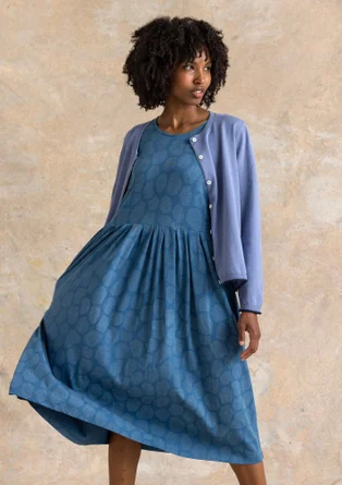 Kofta "Esme" i ekologisk/återvunnen bomull - gammelblå