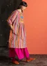 Vävd klänning "Jaipur" i ull/bomull (masala XS)