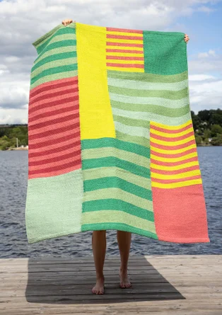 Matta "Suiheisen" i ekologisk bomull - malakit