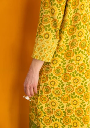 Stickad tunika "Heera" i ekologisk bomull - mango