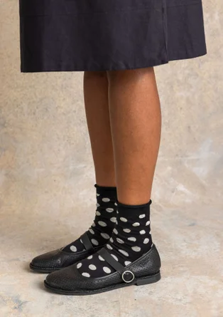 Ballerinasko i nappa - svart