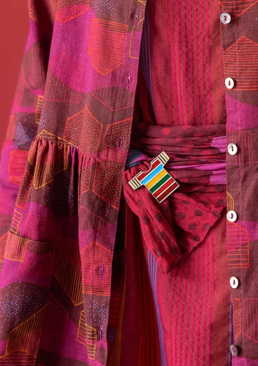 Brosch "T-shirt" i silver - silver