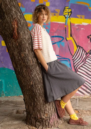 Top "Elise" i ekologisk bomull/modal - vanilj