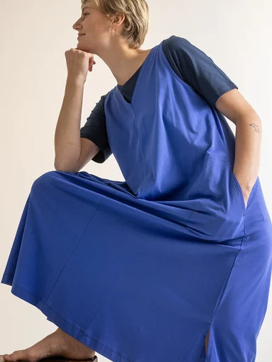 Organic cotton jersey dress