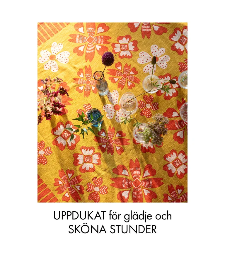 “Soni” tablecloth in organic cotton