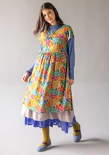 Trikåklänning "Cherie" i ekologisk bomull - duvgrå