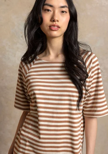 Basrands T-shirt i ekologisk bomull - ekollon/fjäder