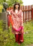 Trikåklänning "Sabrina" i ekologisk bomull (laxrosa M)