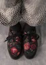 Sneaker "Olga" i återvunnen polyester (svart 36)
