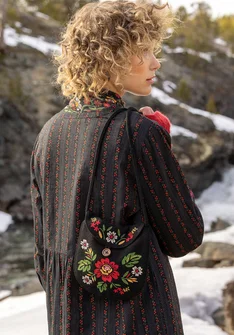 Väska "Nome" i ull - svart