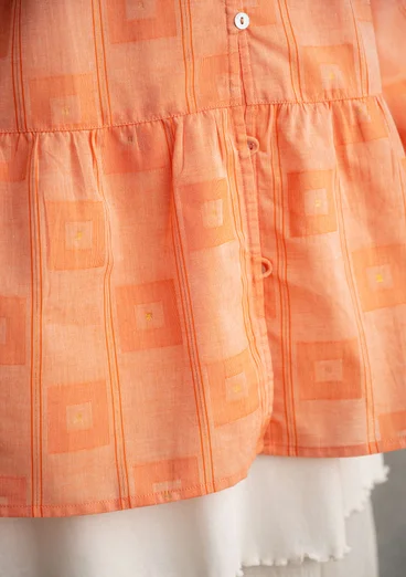 Artistblus "Cirrus" i ekologisk bomull - nektar