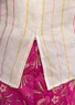 Blus "Shima" i lin (halvblekt M)