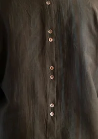 Blus "Melody" i ekologisk bomull/siden - agave