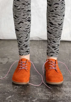 Knytsko i nubuck - henna