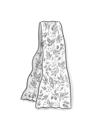 Sjal ”Sally” i ekologisk bomull - grapefrukt