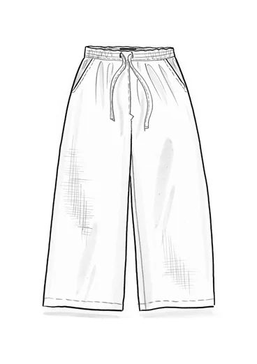 Vävd byxa i lin - koriander