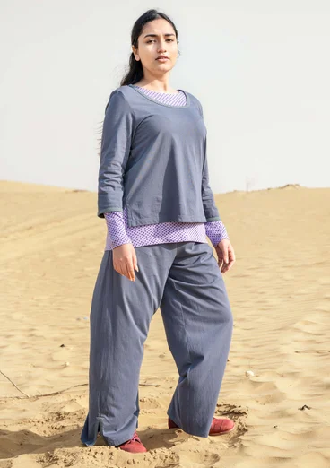 Top "Daisy" i ekologisk bomull - kimrök