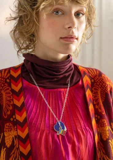 Berlock "T-shirt" i silver - silver