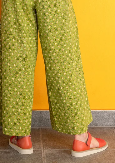 Sandal i läder - grapefrukt