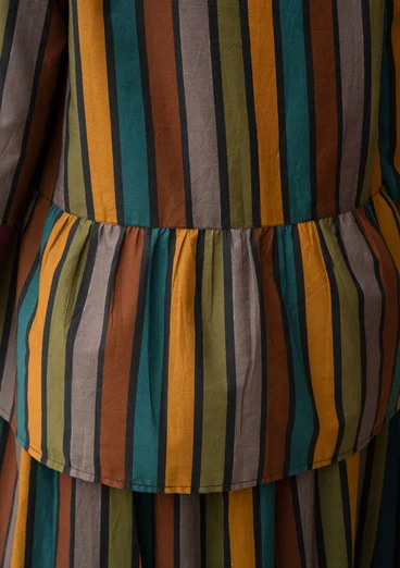 Blus "Akira" i ekologisk bomull - svart