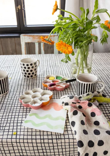 Palett "Play" i keramik - korall