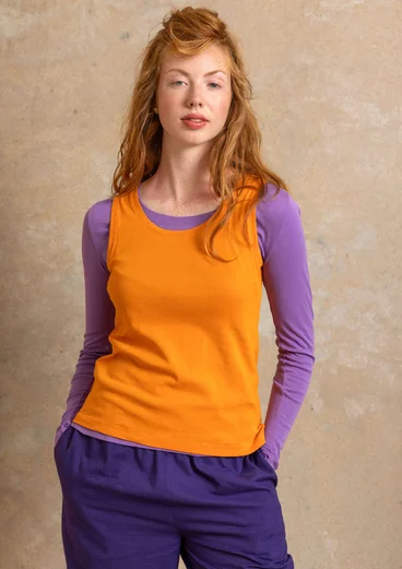 Trikålinne i ekologisk bomull - morot