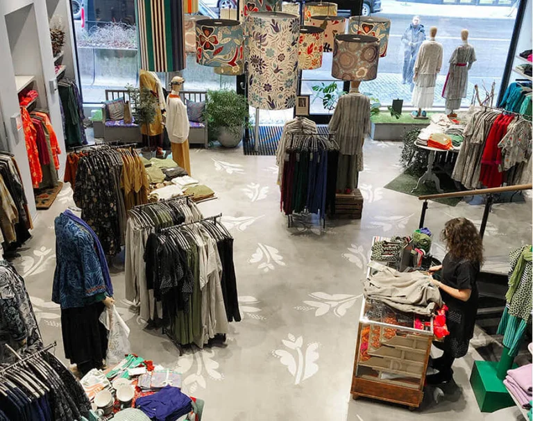 Gudrun Sjödéns butik på Regeringsgatan i Stockholm.
