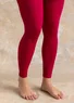 Enfärgade leggings i återvunnen polyamid (cyklamen L)