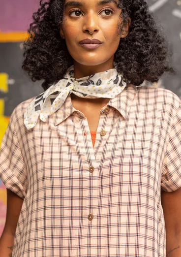 Sjal "Sophie" i ekologisk bomull - svart