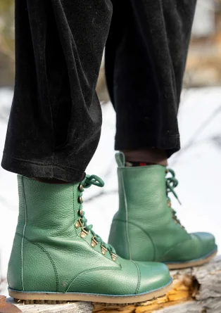 Velourbyxa "Nootka" i ekologisk bomull/återvunnen polyester - svart