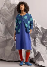 Kofta "Ina" i ekologisk bomull/lyocell - indigoblå