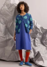 Kofta "Ina" i ekologisk bomull/lyocell - indigoblå