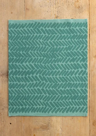 Bordstablett "Play" i ekologisk bomull - malört