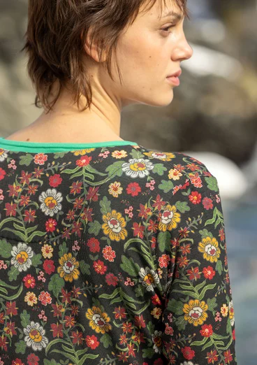 Trikåklänning "Rosebay" i lyocell/elastan - svart