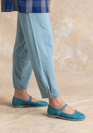 Ballerinasko i nappa - teal