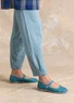 Ballerinasko i nappa (teal 36)