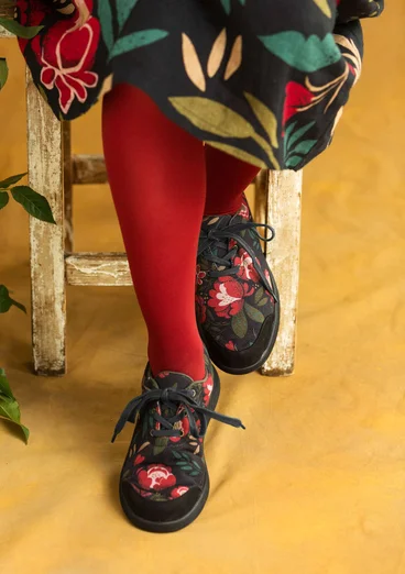 Sneaker "Olga" i återvunnen polyester - svart