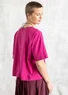 T-shirt i ekologisk bomull (cerise XXL)