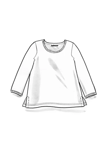 Top "Daisy" i ekologisk bomull - kimrök