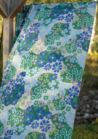 Gardin "Anaya" i ekologisk bomull - malakit