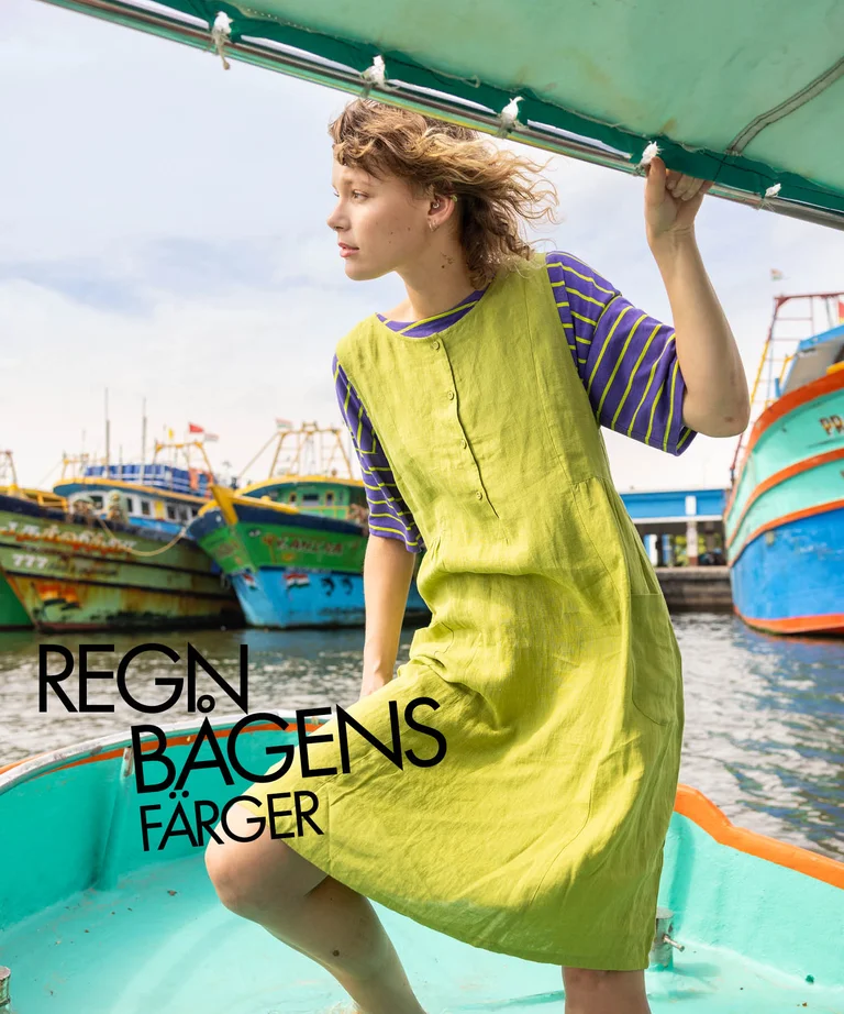 Woven sleeveless dress in linen