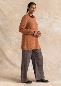 Bästiströja ”Celia” i återvunnen bomull - ekollon