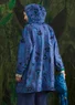 Parkas "Petronella" i återvunnen/ekologisk bomull (lupin/mönstrad XS)