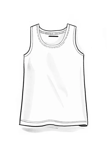 Trikålinne i ekologisk bomull - lila kosmos