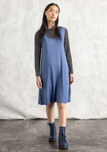 Trikåklänning i lyocell/elastan - bergsblå