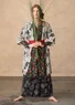 Kimono "Ayaka" i ekologisk bomull (fjäder S)