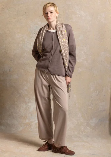 Trikåbyxa i ekologisk bomull/elastan - kashish