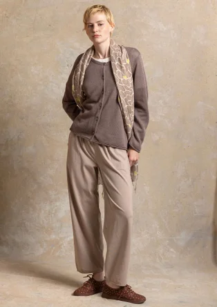 Trikåbyxa i ekologisk bomull/elastan - kashish