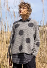 Tröja "Windy" i lammullsmix - askgrå