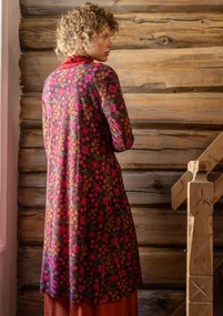 Trikåklänning "Rosebay" i lyocell/elastan - aubergine